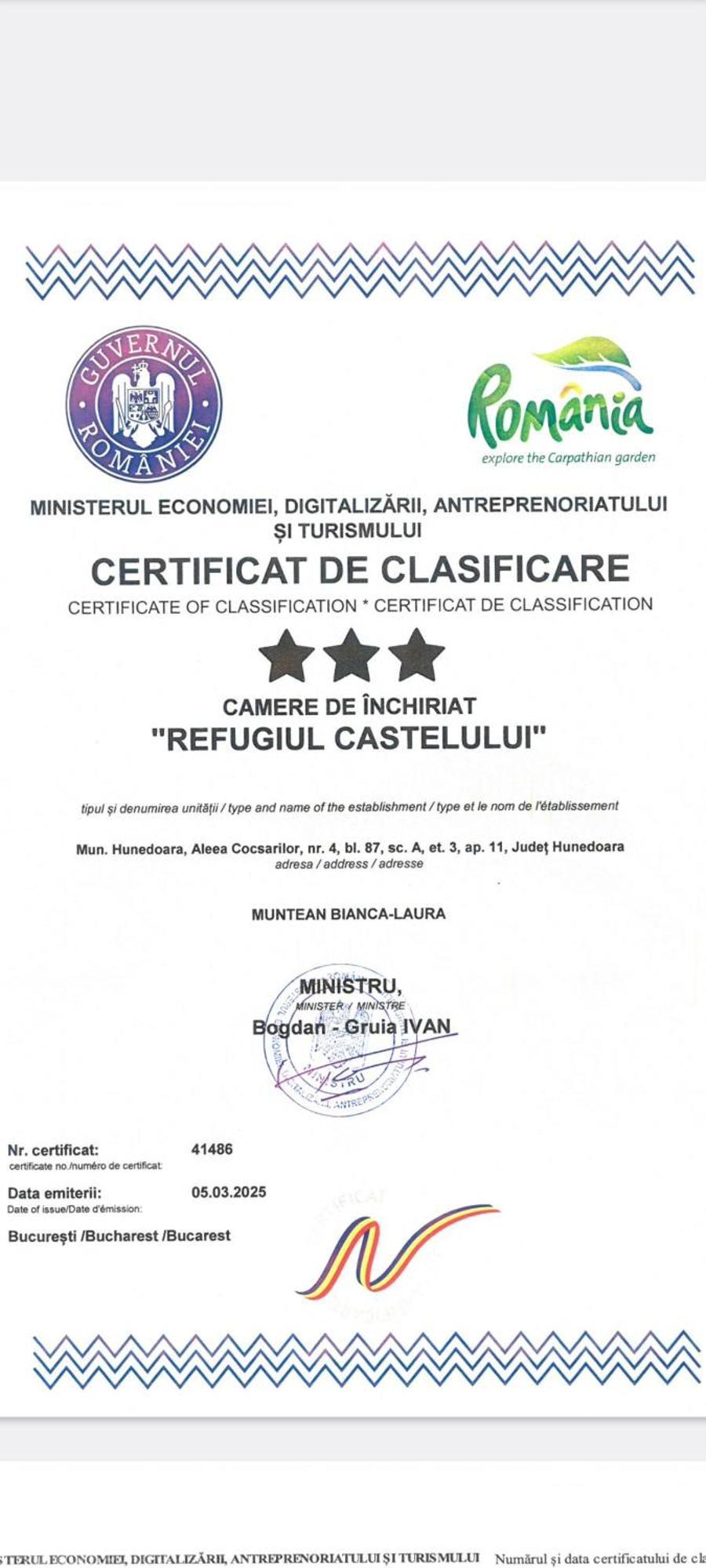 Refugiul Castelului Apartamento Hunedoara Exterior foto